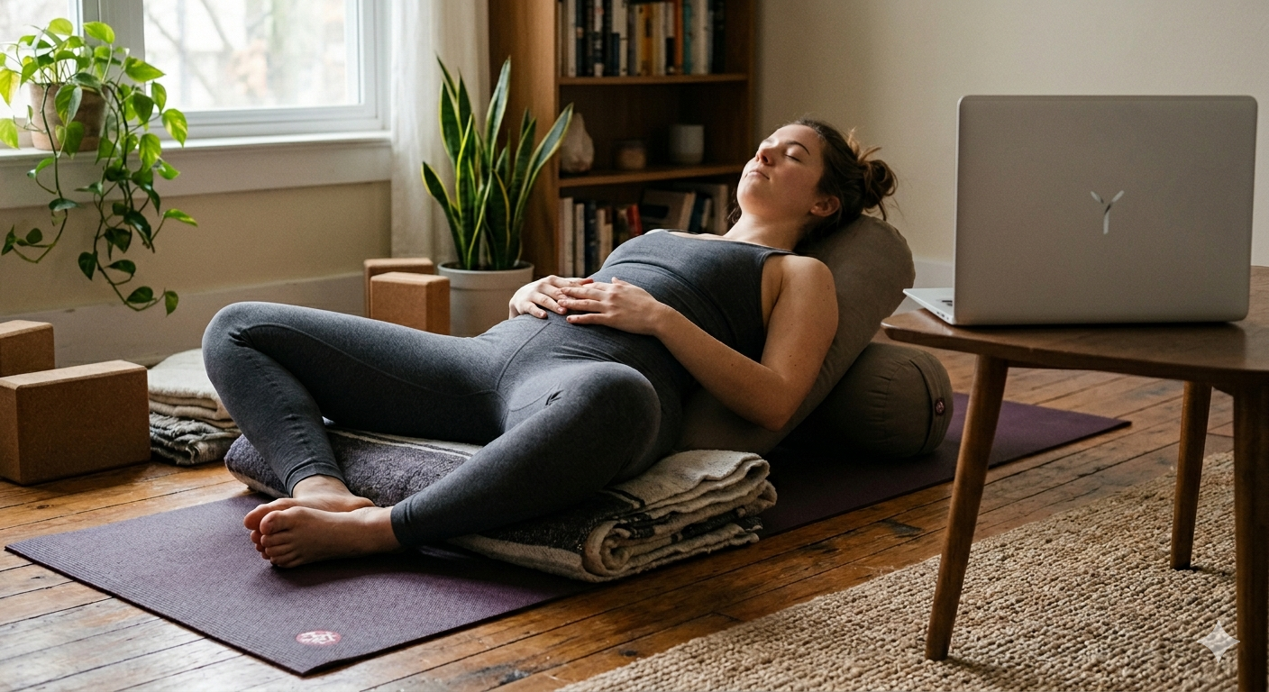 Yin Yoga practice
